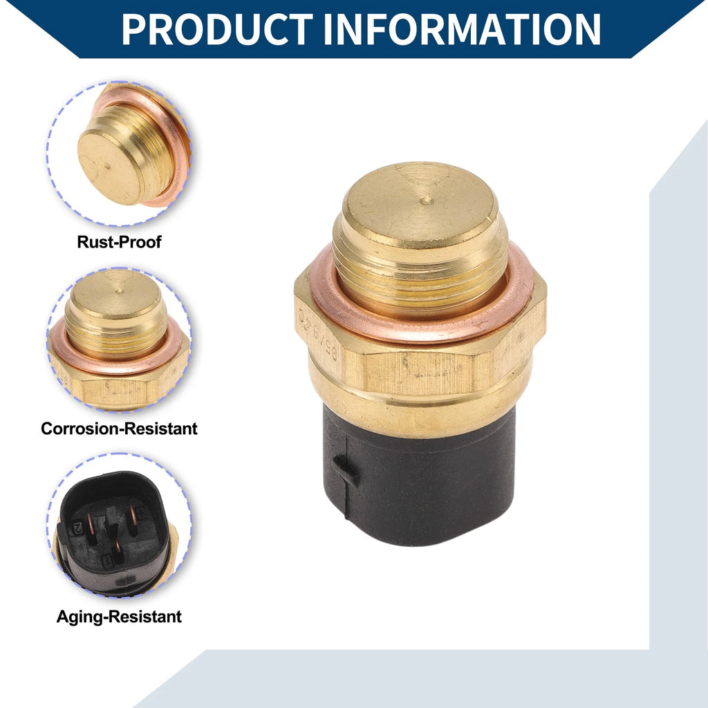 Engine Coolant Temperature Sensor for Audi VW (2000–2023) No. 1H0959481C