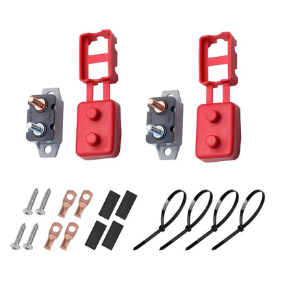 50 Amp Auto Reset Circuit Breaker for DC12V/24V (Pair)