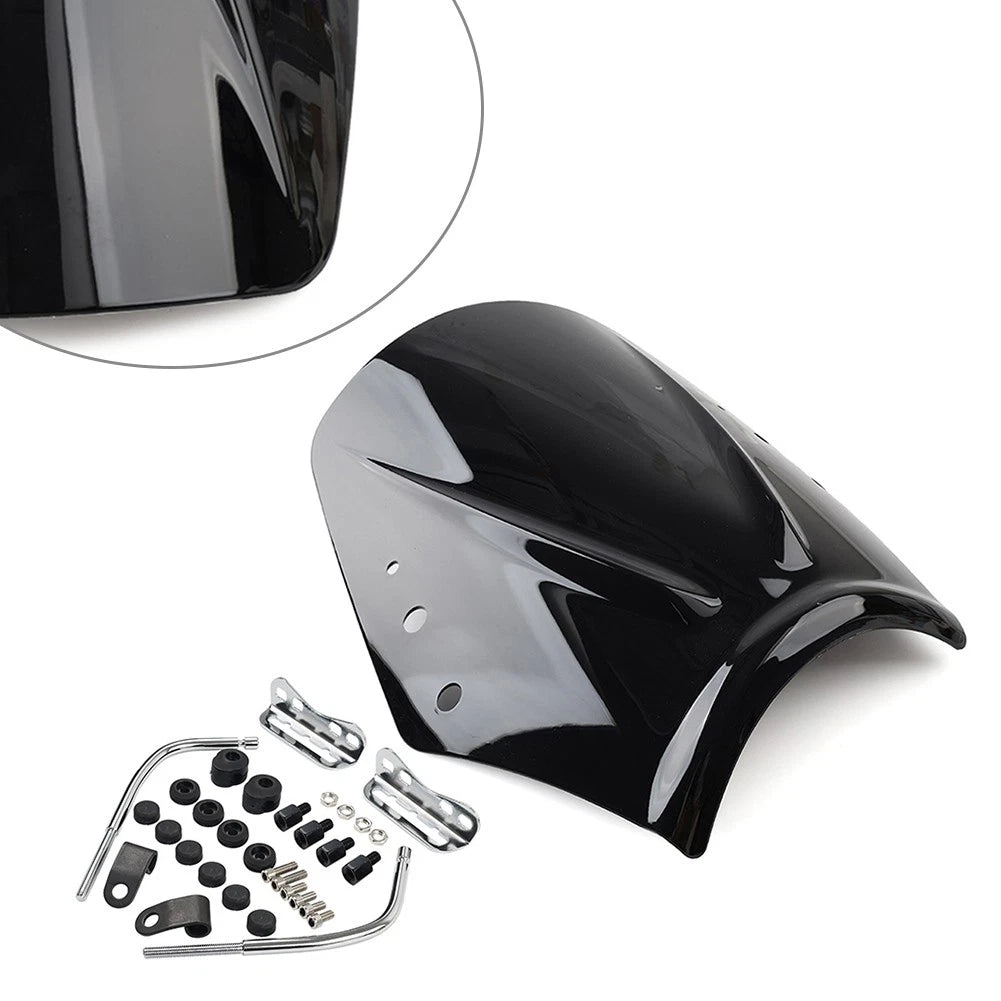 Windshield Deflector for Universal Motorcycle (Fits Most Models)