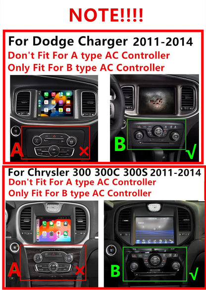 8.4'' Car Stereo GPS Navigation for Dodge Charger Chrysler 300 (2011–2014)
