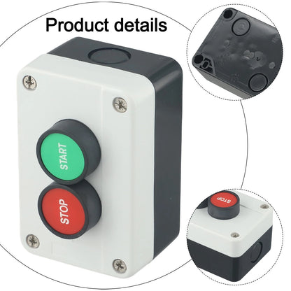 Waterproof Pushbutton Control Box for Electronic DIY Equipment