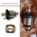 2X Carbon Brush Holder for DCD700 DCD7330 DCF885L2 (18V)