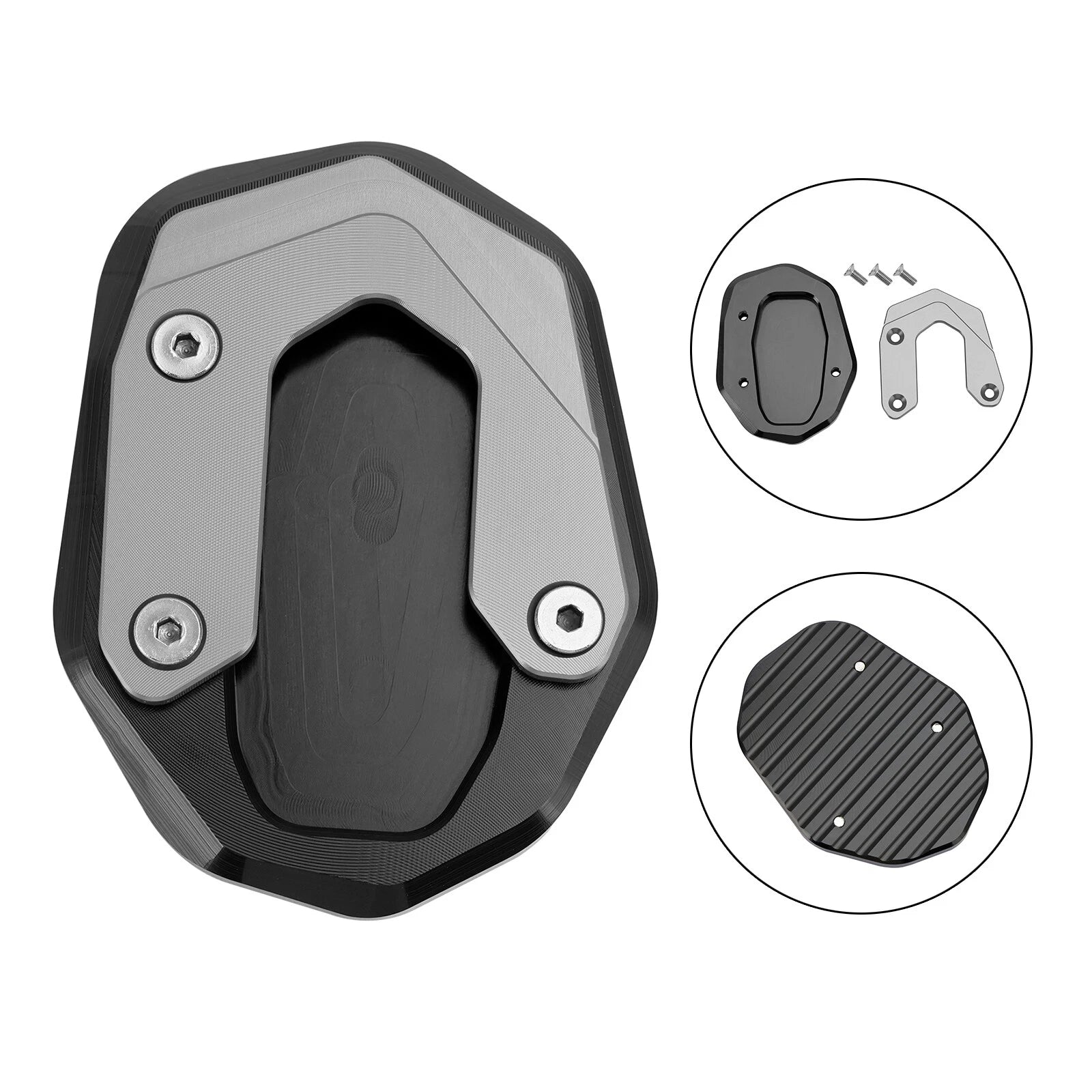 Kickstand Enlarged Plate Pad for Ducati Scrambler 800 (2015–2019) E9