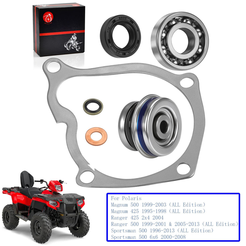 Water Pump Bearing Seal & Gasket for Polaris Ranger Magnum 425 500 (2000–2009)
