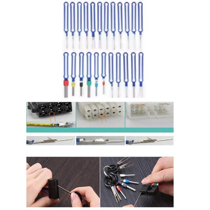 41-Piece Automotive Terminal Removal Kit with Ergonomic O-Ring Handle