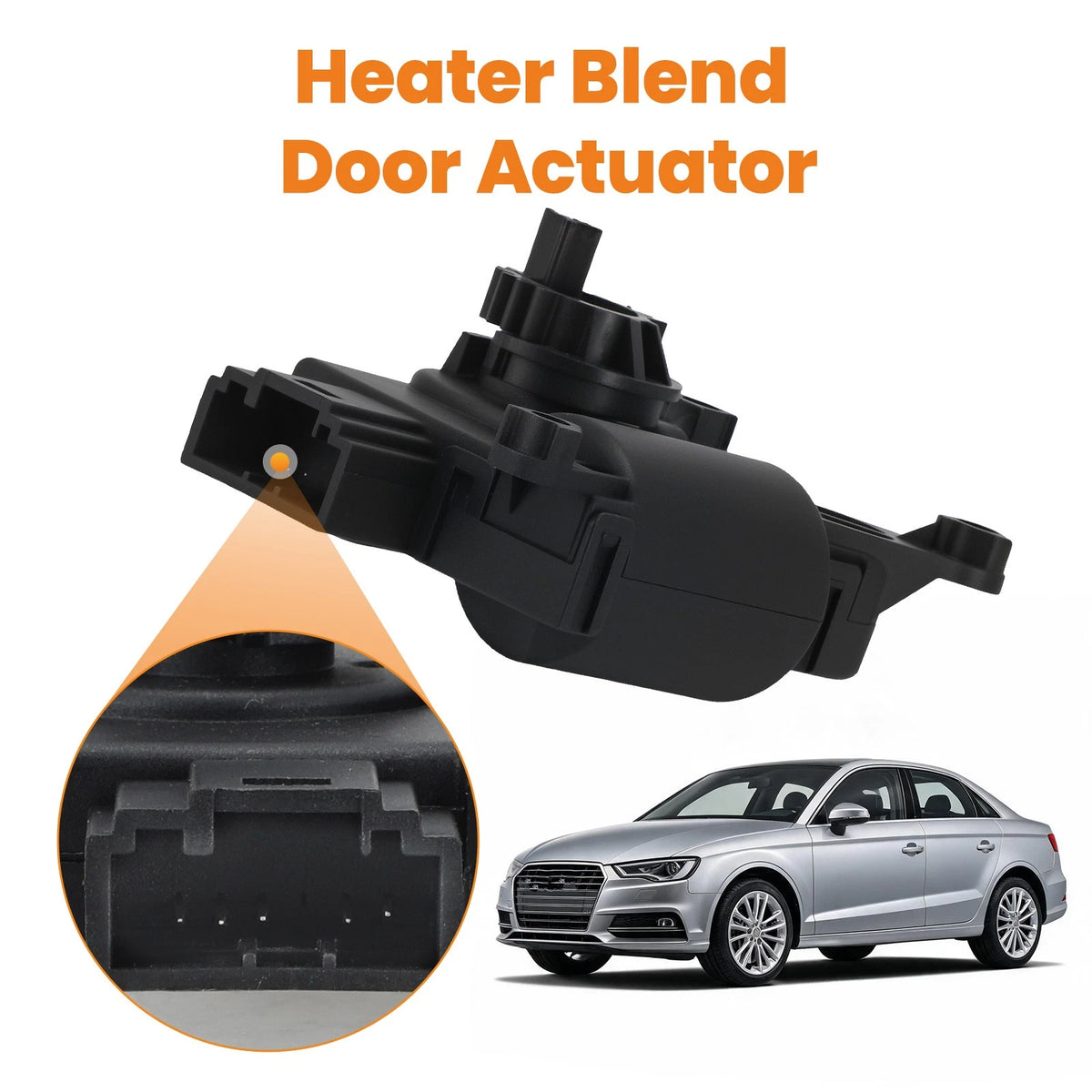 HVAC Heater Blend Door Actuator for Audi TT Quattro (2016–2017) 5Q0907511K