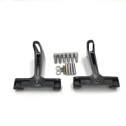 Dominator Leaf Knob for Harley Touring (1993–Present) - Rear Black