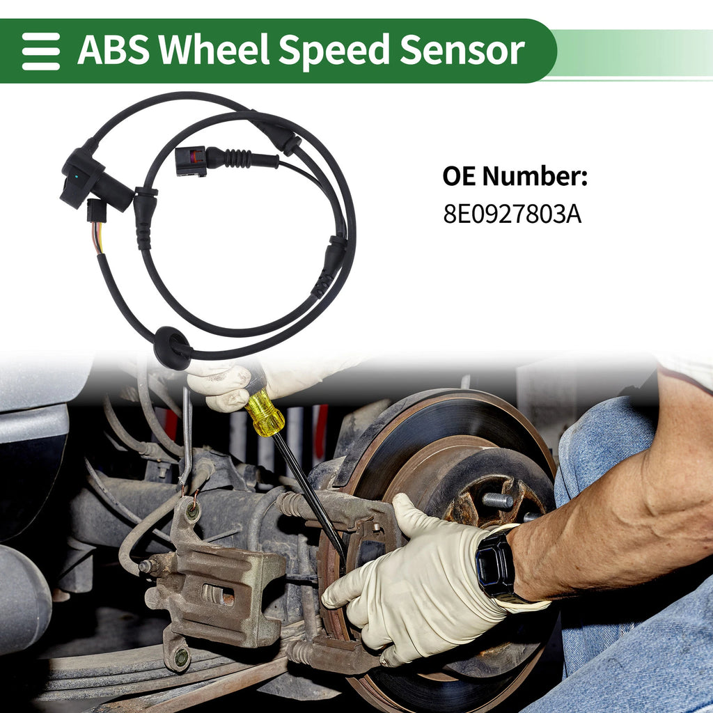 ABS Wheel Speed Sensor for Audi A4 B6 (2001–2005) 8E0927803A/8E0927803