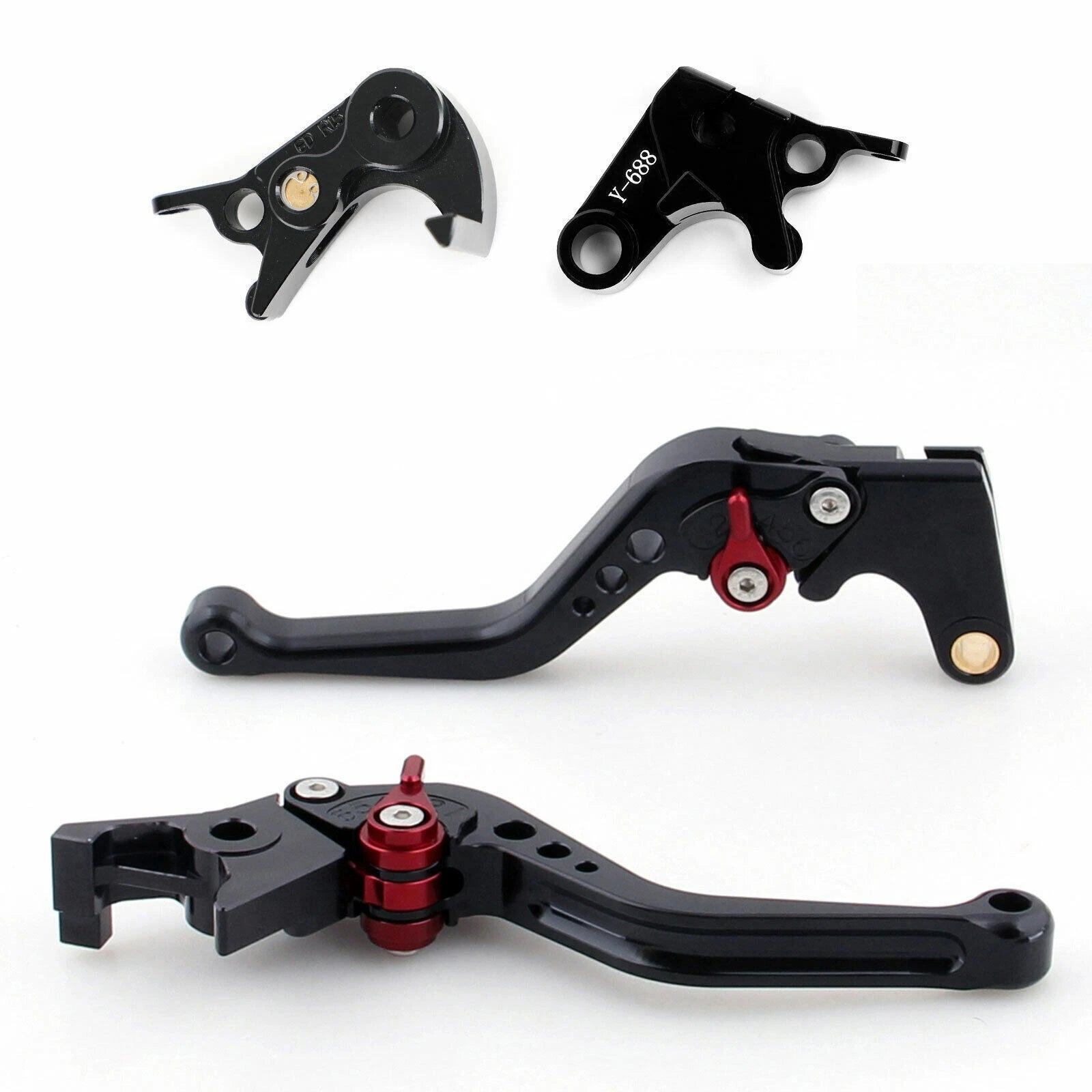 Short Clutch Brake Lever for Yamaha MT-09 Tracer 900/GT (2021–2022) YZF R6 (2017–2020)