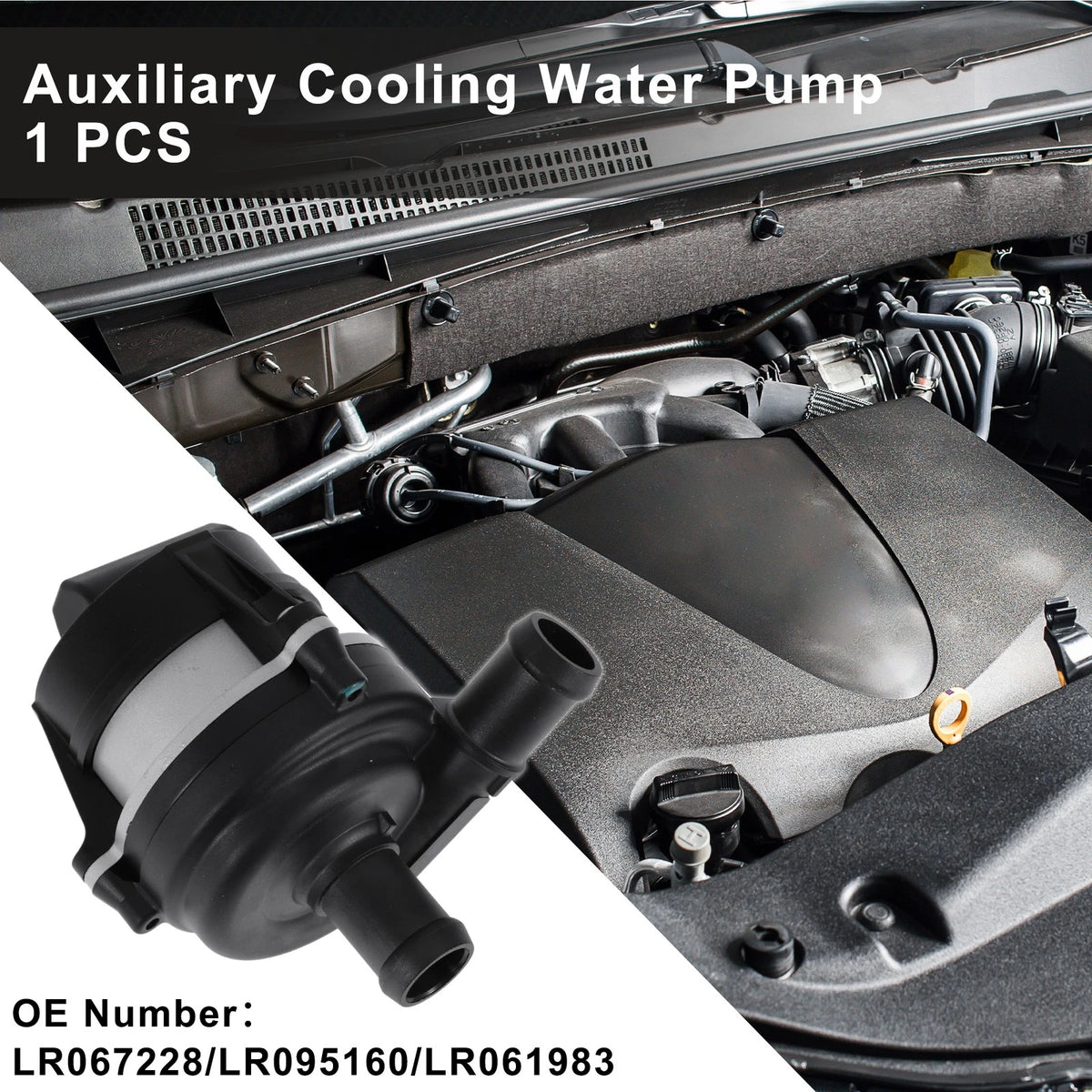 Auxiliary Cooling Water Pump for Land Rover Discovery (No.LR067228/LR095160)