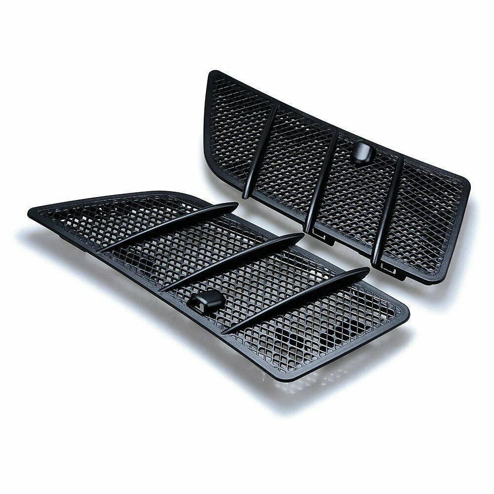 Set of 2 Hood Air Vent Grille Covers for Mercedes Benz W164 GL ML Class (2006–2011)