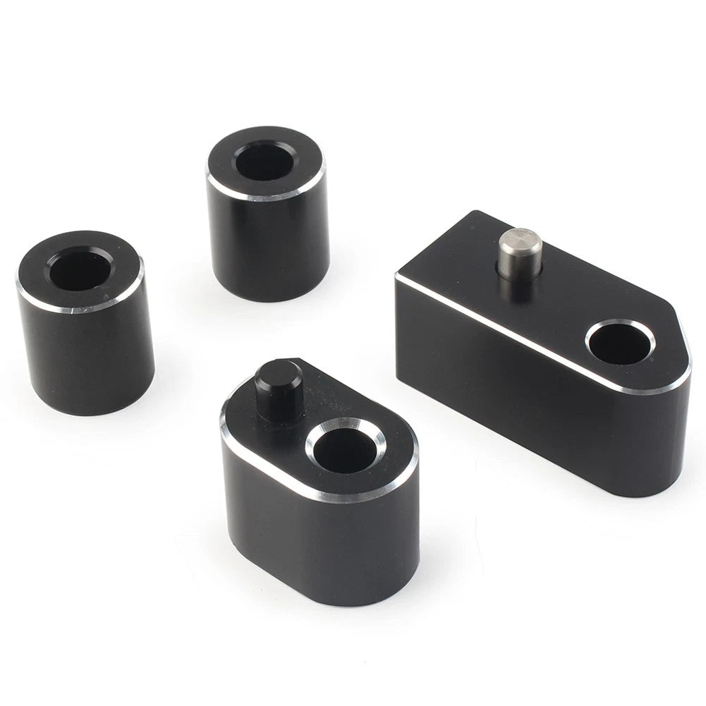 1" Driver Floorboard Spacer Extension Kit for Harley Touring Road King Glide