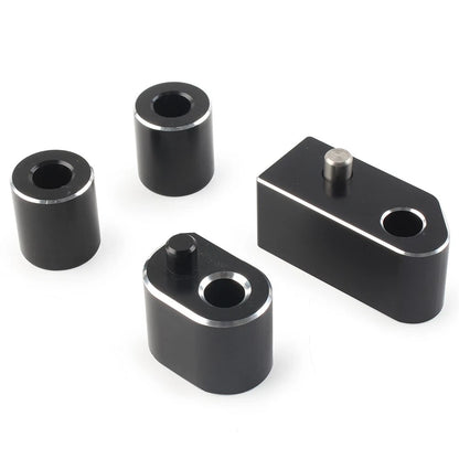 1" Driver Floorboard Spacer Extension Kit for Harley Touring Road King Glide