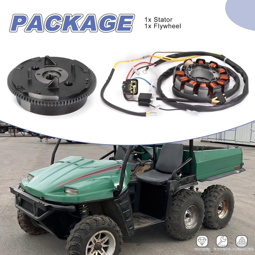 Stator w/ Flywheel for Polaris Sportsman 500 4x4 HO (2002–2004) #3087168