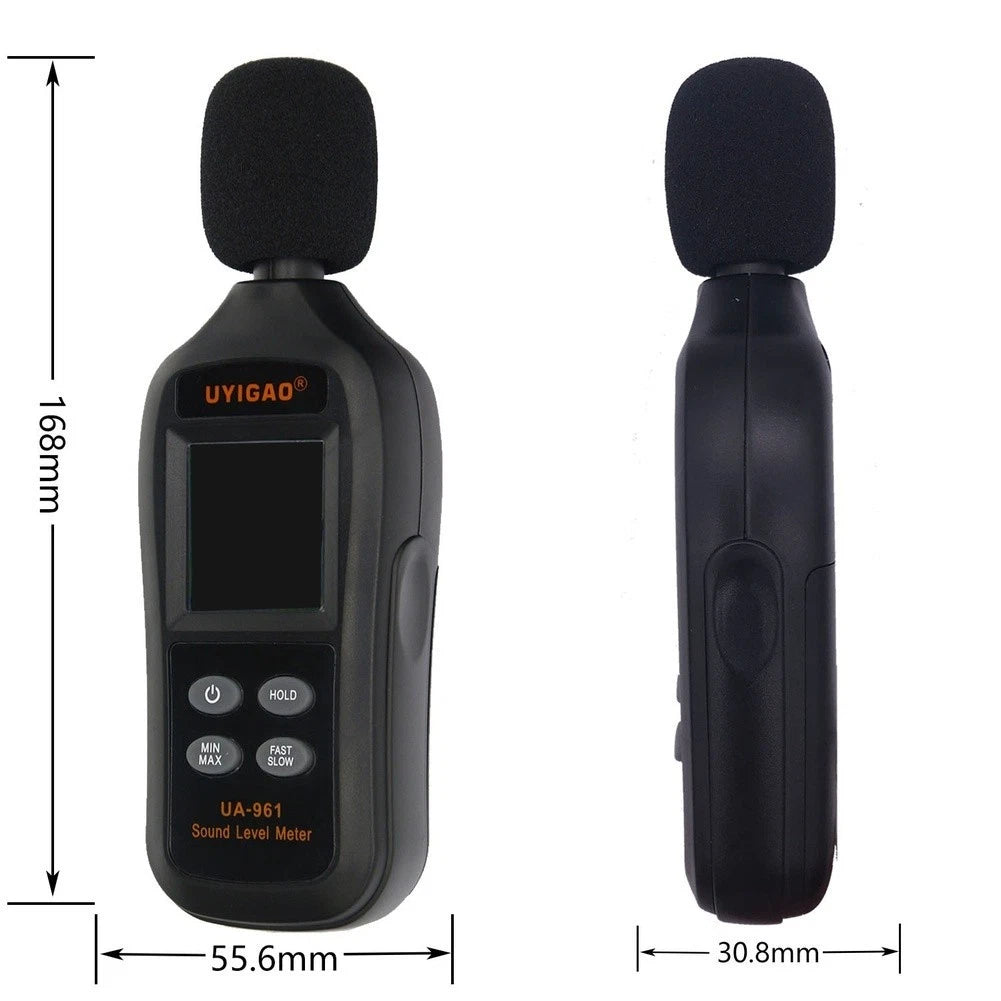 Color LCD Digital Sound Level Meter for Accurate Noise Detection