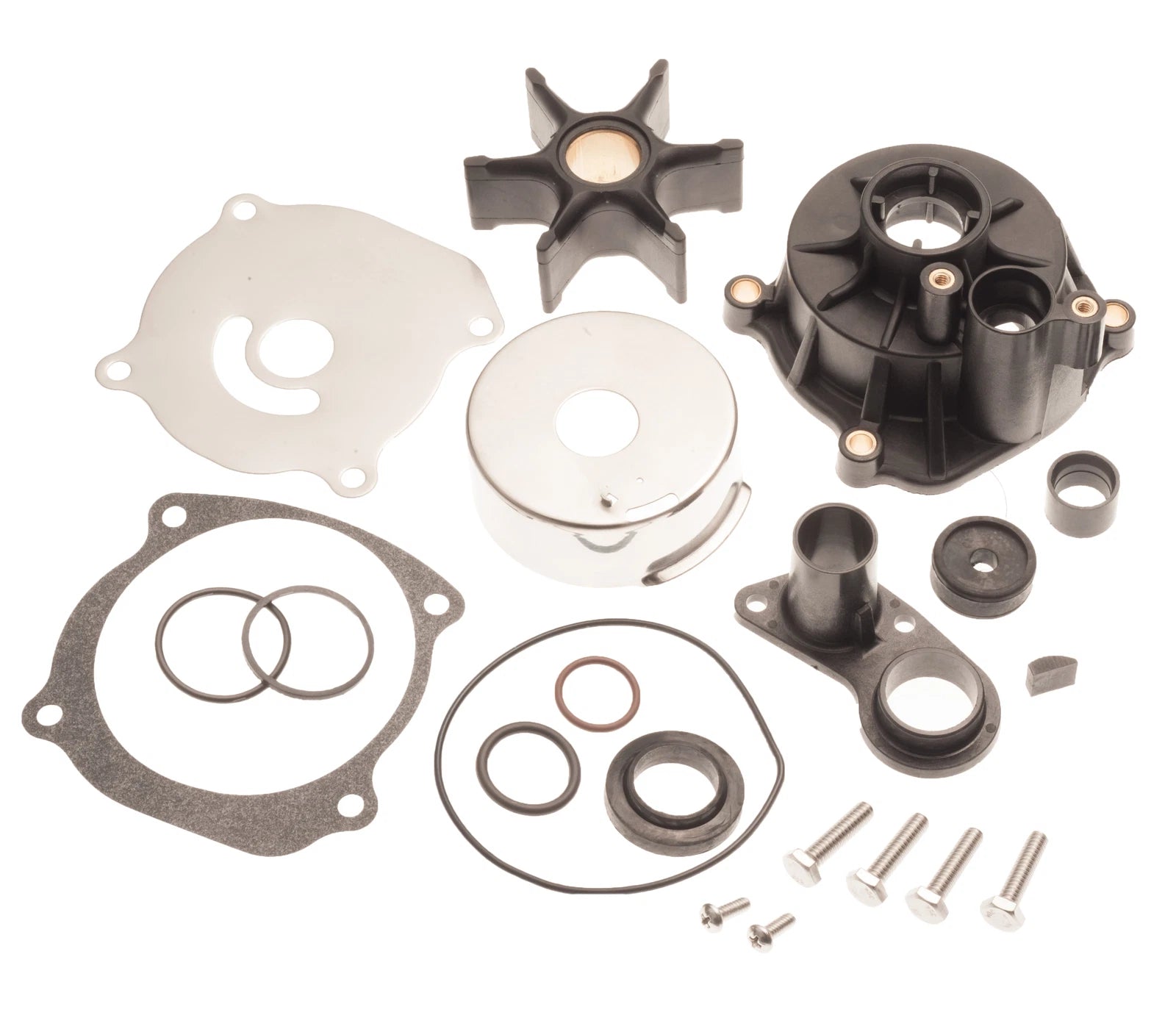Water Pump Impeller Rebuild Kit for Johnson Evinrude (5001593, 5001594, 434421, 395062)