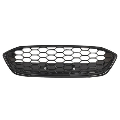 Glossy Black Front Bumper Mesh Grille for Ford Focus (2018–2021)