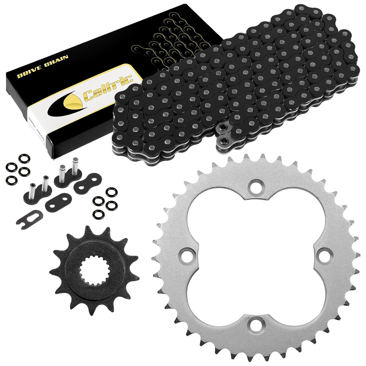 Drive Chain & Sprockets Kit Replacement for Honda TRX450R TRX450ER (2006–2014)