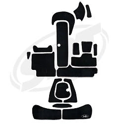 Complete Traction Mats Kit for Seadoo Speedster 1996–2000 (Blacktip)