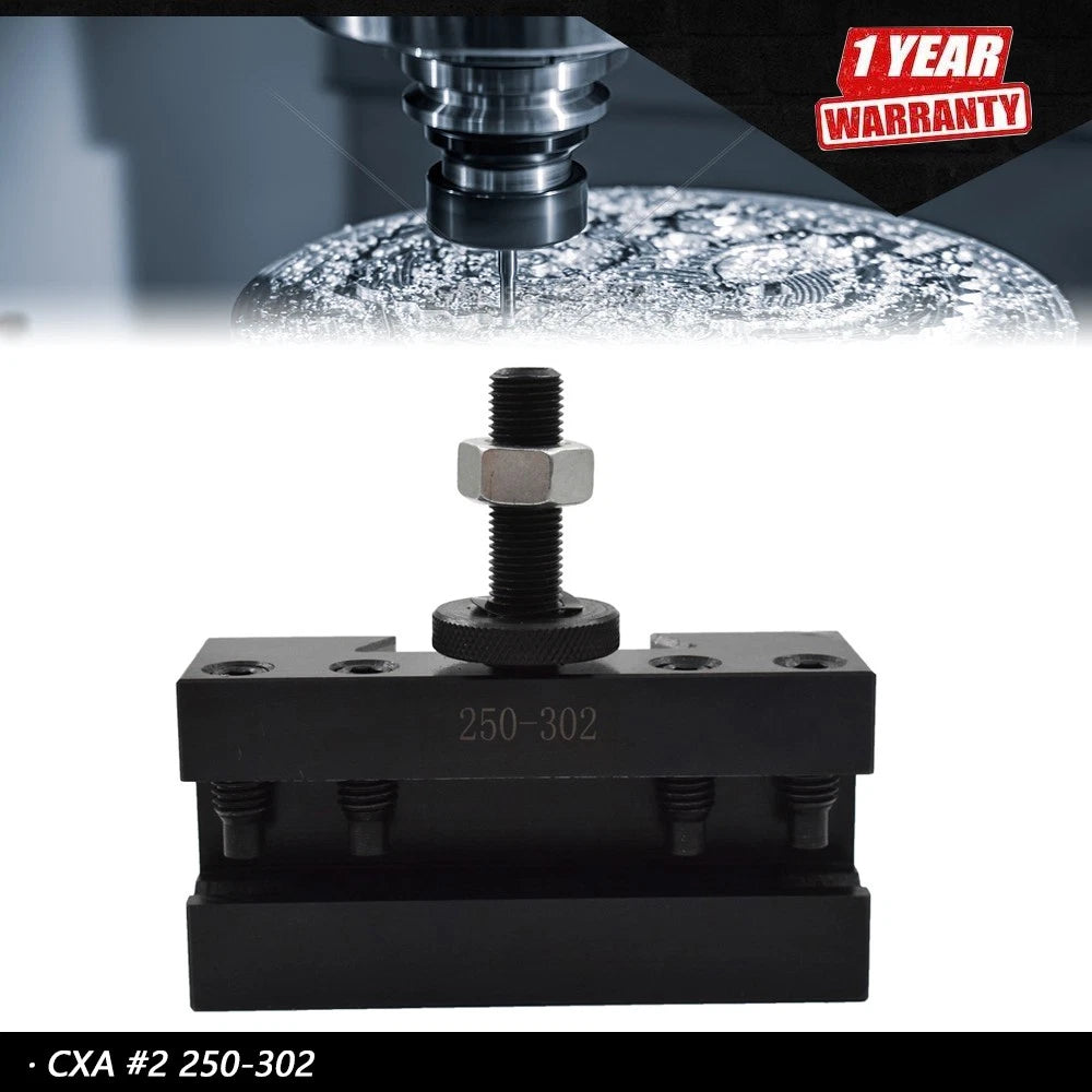 CXA #2 Quick Change Turning Facing & Boring Tool Post Holder 250-302