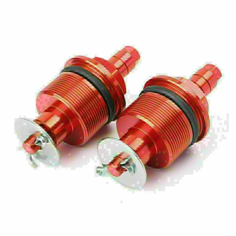 Pair Front Shock Absorber Adjuster Bolt for Honda CBF125 (2009–2017) RED