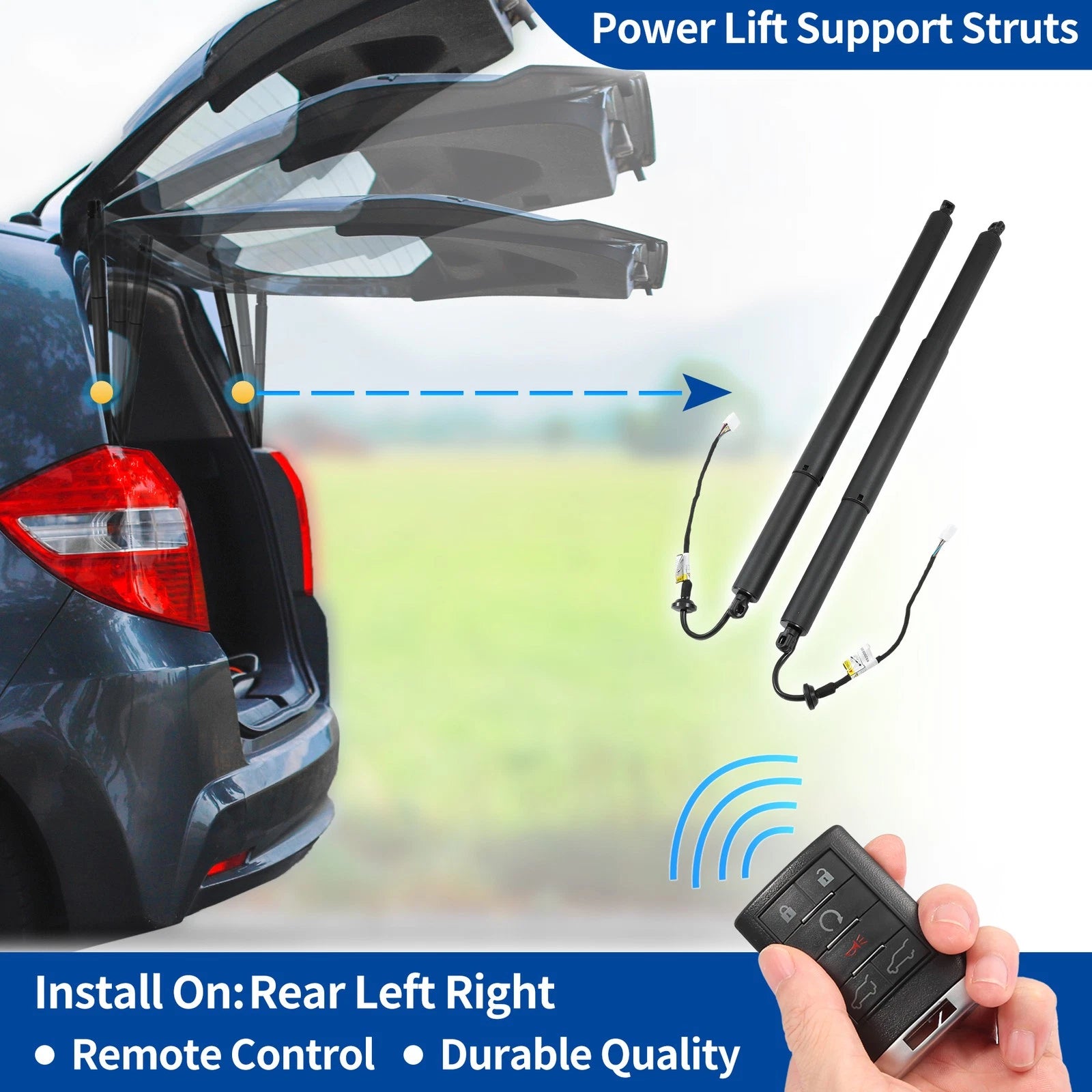 LH RH Tailgate Power Lift Support for Toyota Highlander (2021–2023)