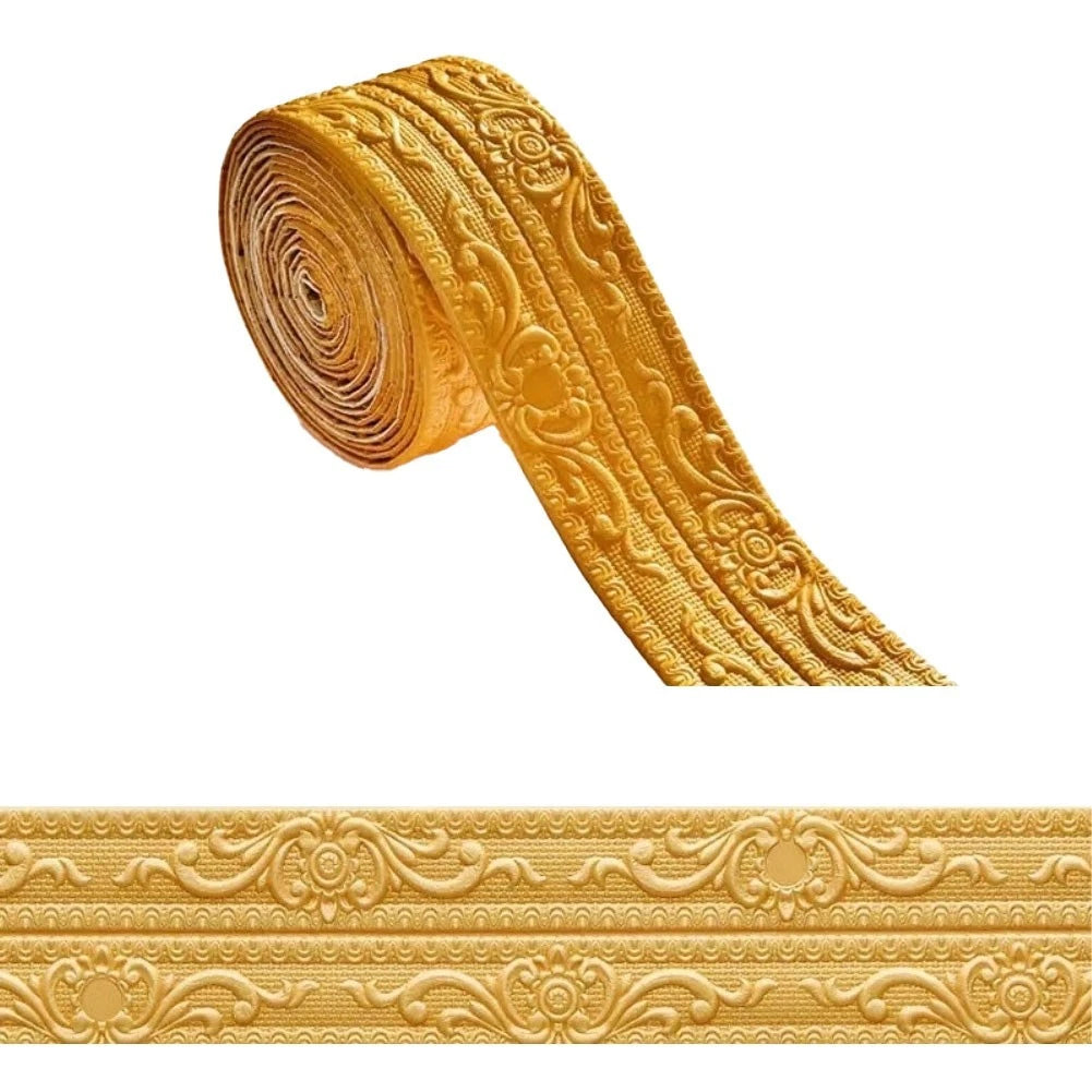 Decorative Wall Corner Protector Strip for Flexible Installation