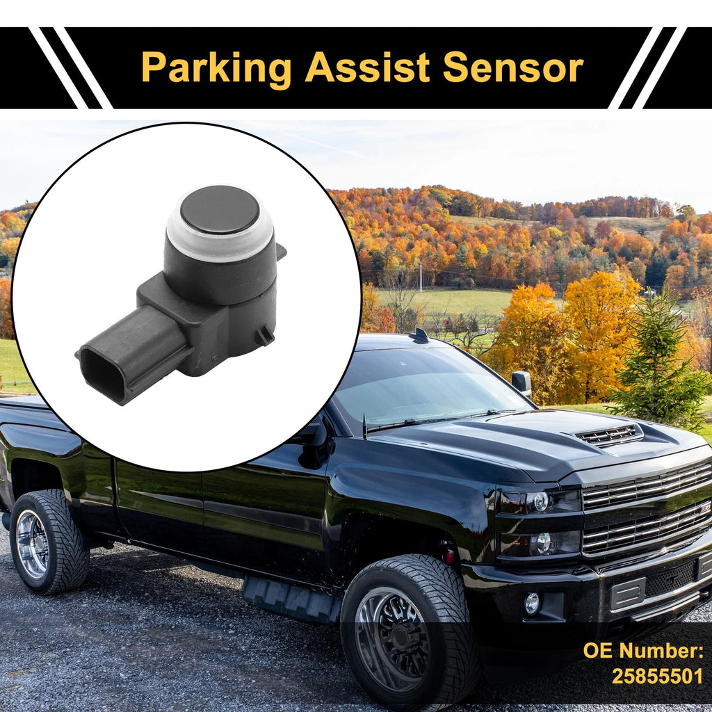 4 Pcs Bumper Reverse Parking Sensor Replacement for Chevrolet Silverado (2014–2018)
