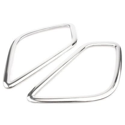 2X Chrome Rear Fog Light Cover Trim for Mitsubishi Eclipse Cross (2018)