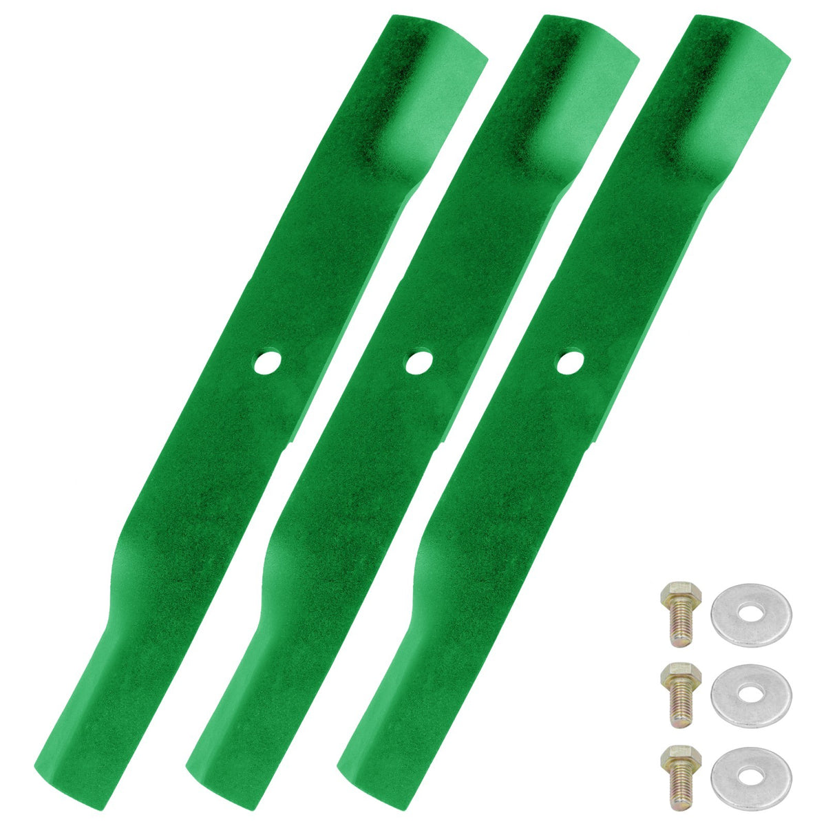 54 Inch Deck Blade with Bolt Replacement for Hustler Z Series (2000–2020)