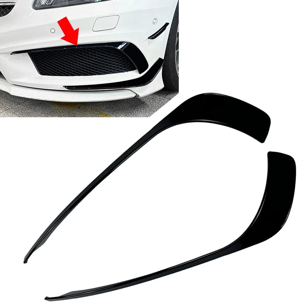 Front Bumper Side Air Knife Splitter Spoiler for Benz A Class W176 (2013–2015)