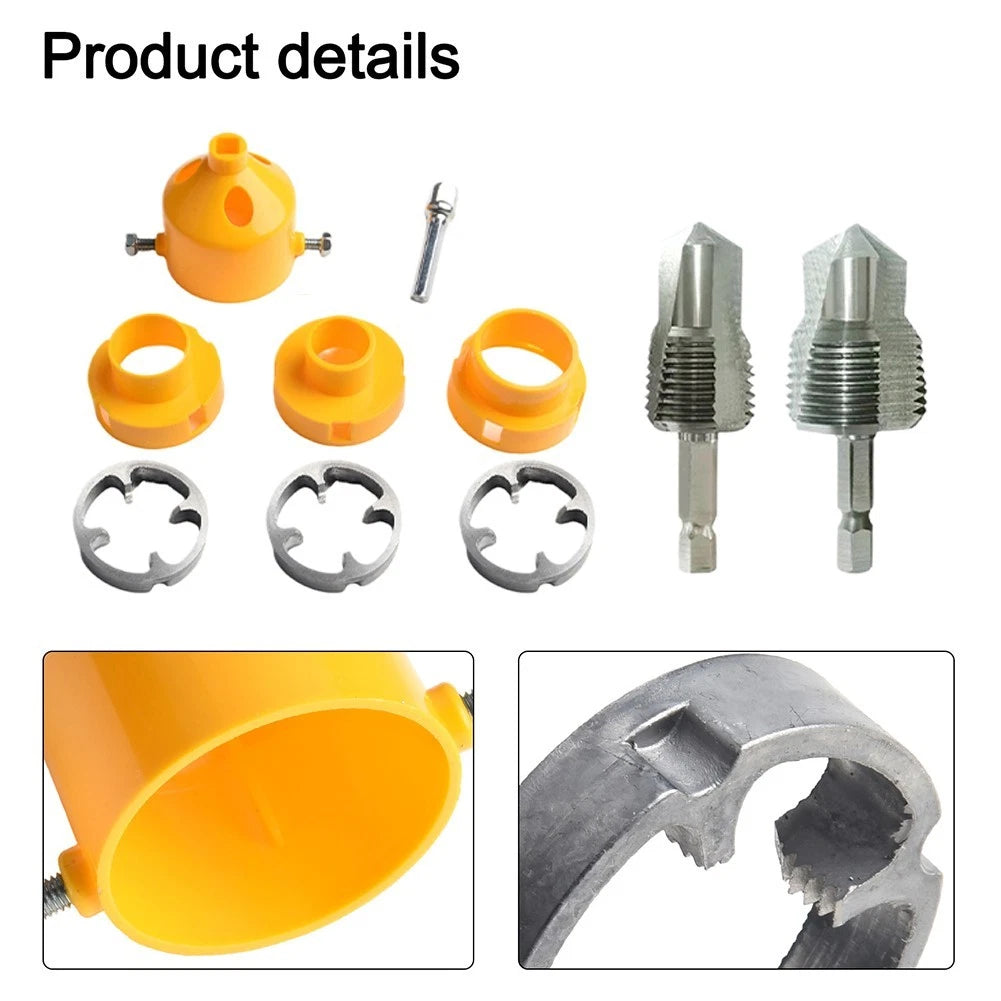 PVC Pipe Threader Kit for Hand Electric Drills