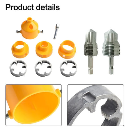 PVC Pipe Threader Kit for Hand Electric Drills