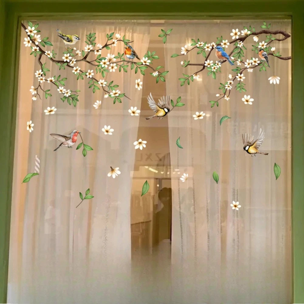 Static Cling Window Decal for Home Kitchen Decor