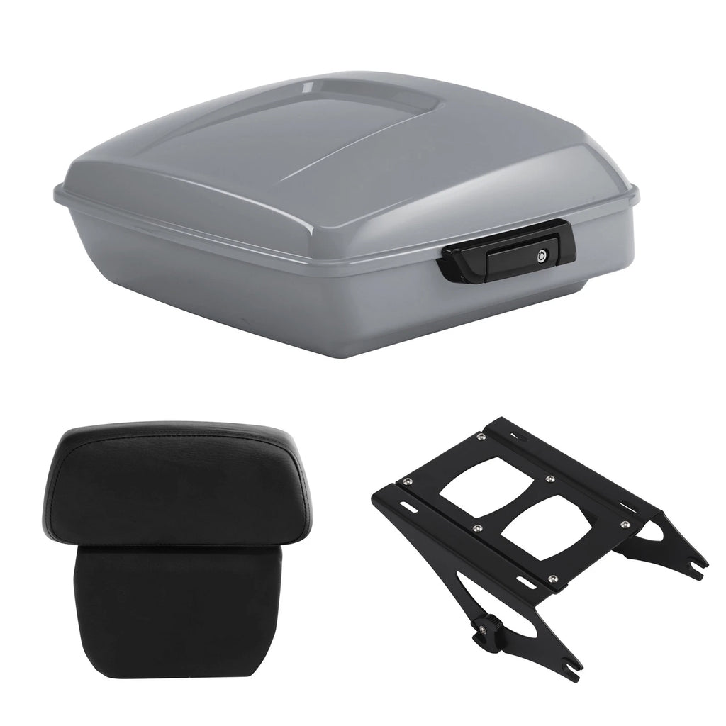 Chopped Trunk Backrest Mount Rack for Harley Touring (2014–2026)