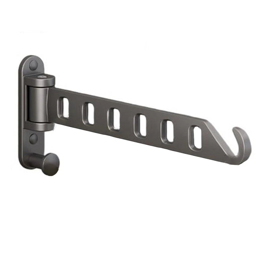 Space Saving Foldable Clothes Drying Rack Wall Mounted (No Drilling)