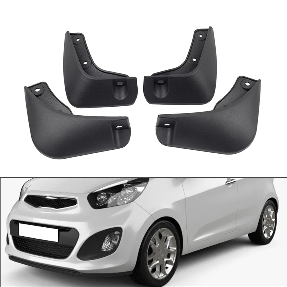 Mud Flaps Splash Guards for Kia Picanto (2011–2018)