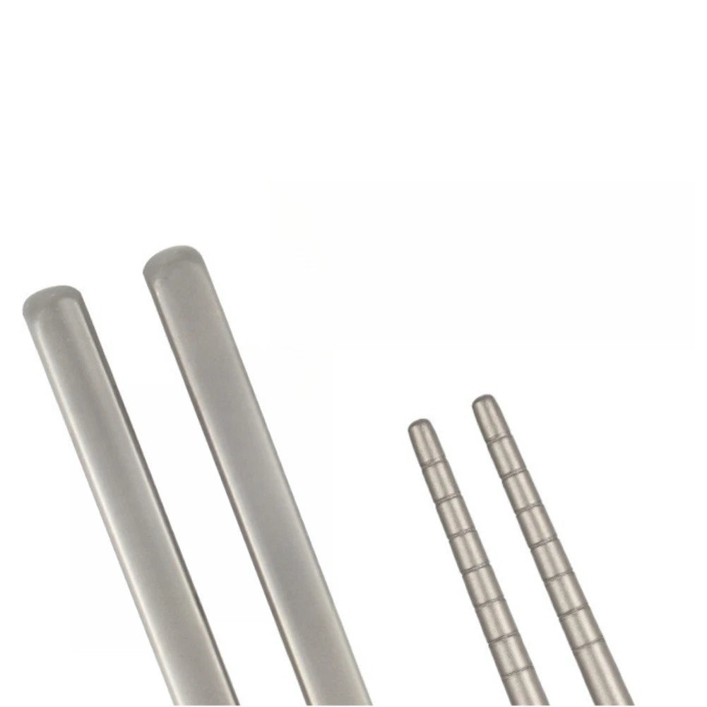 Titanium Chopsticks for Outdoor Camping Hiking Picnic Use