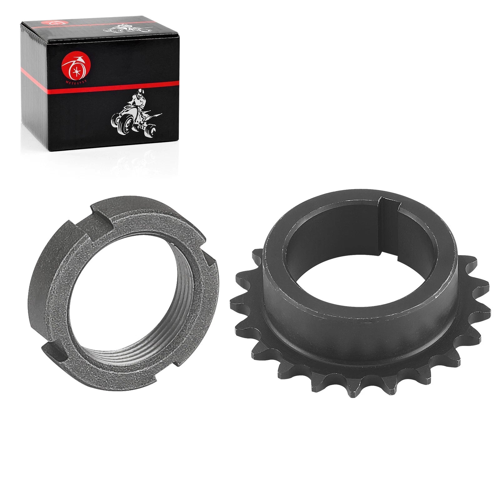Crankshaft Timing Gear Sprocket & Slit Nut for Polaris Sportsman (2000–2008)