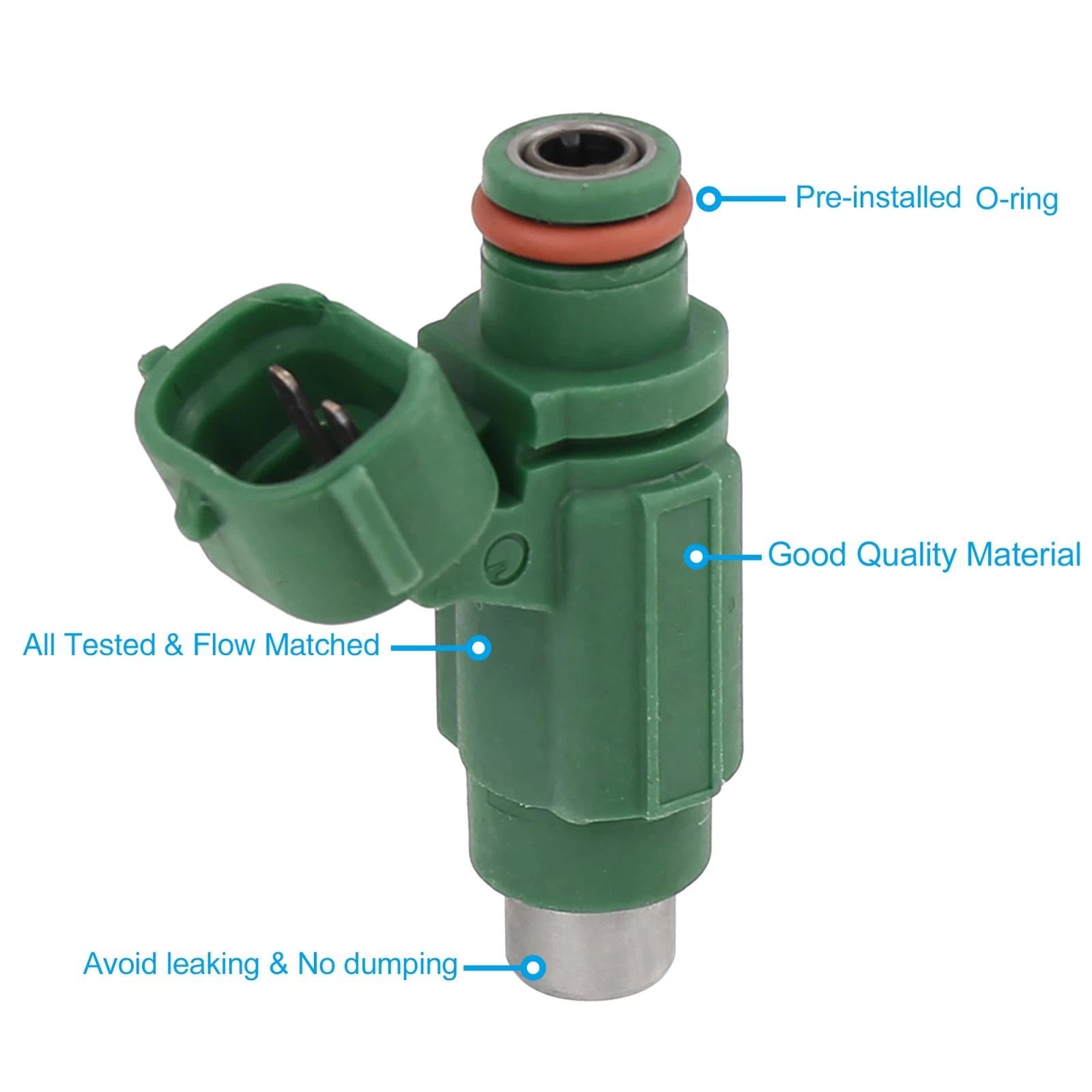Fuel Injector Replacement for Mitsubishi Lancer Ralliart 2.4L (2004–2004)