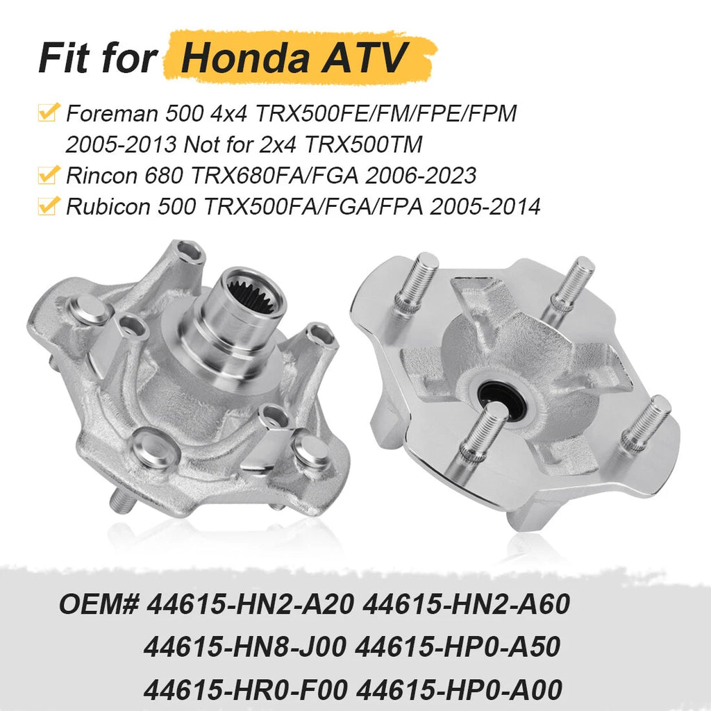 Front Wheel Hub for Honda TRX500 TRX680 (2005–2023) 44615-HN2-A20