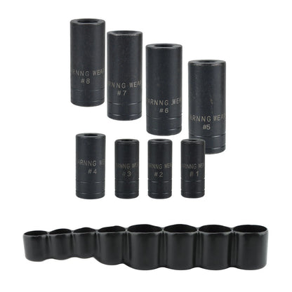 8-Piece Tap Socket Kit for Use with Socket Wrench Drive