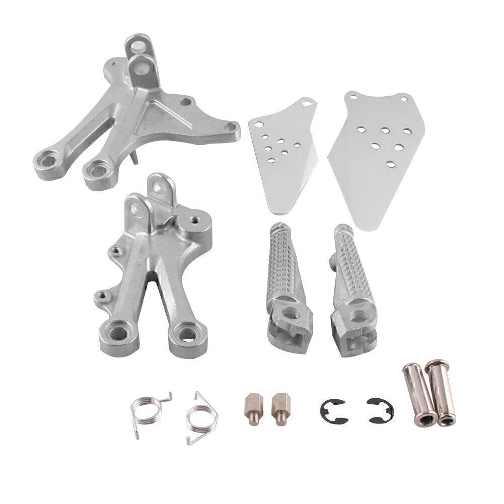 Driver Front Footpeg Foot Rest & Bracket Set for Kawasaki Ninja ZX10R (2004–2005)