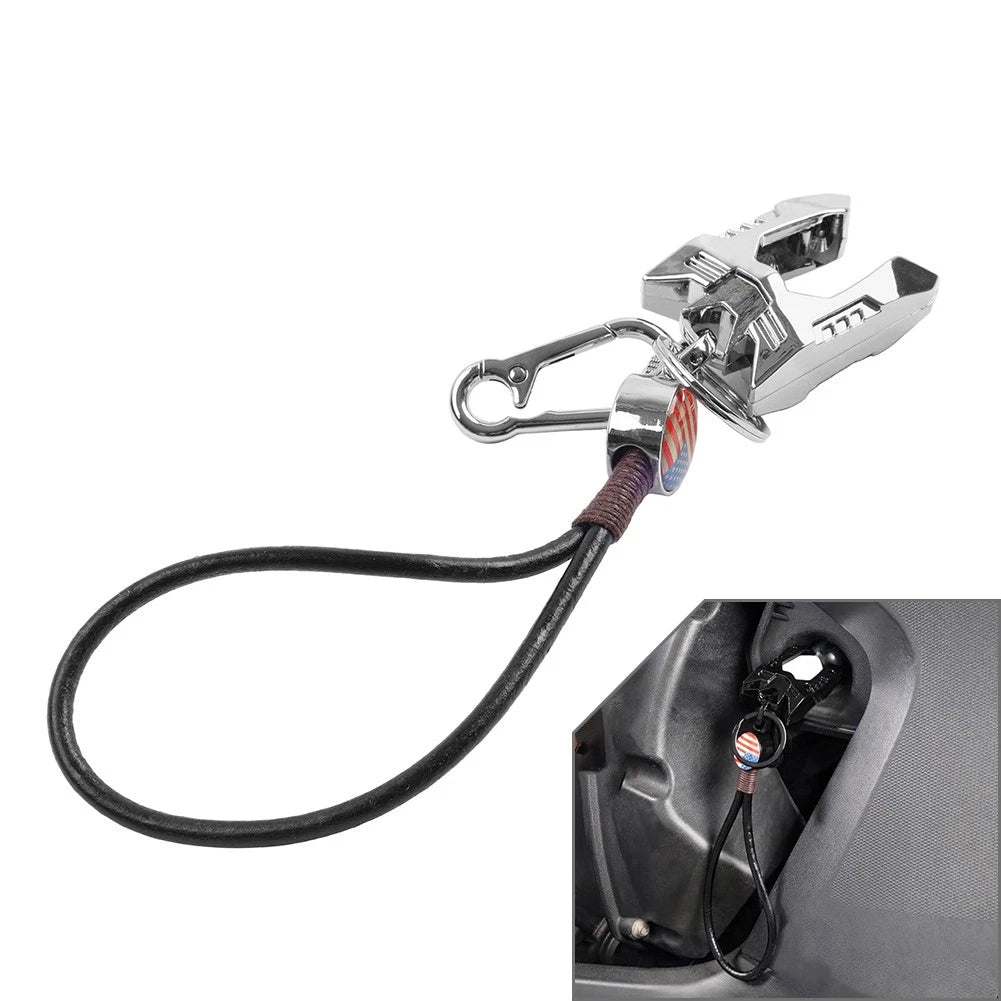 Key Holder Keychain Case Shell w/ Lanyard for Can-Am Ryker (2019–2023)