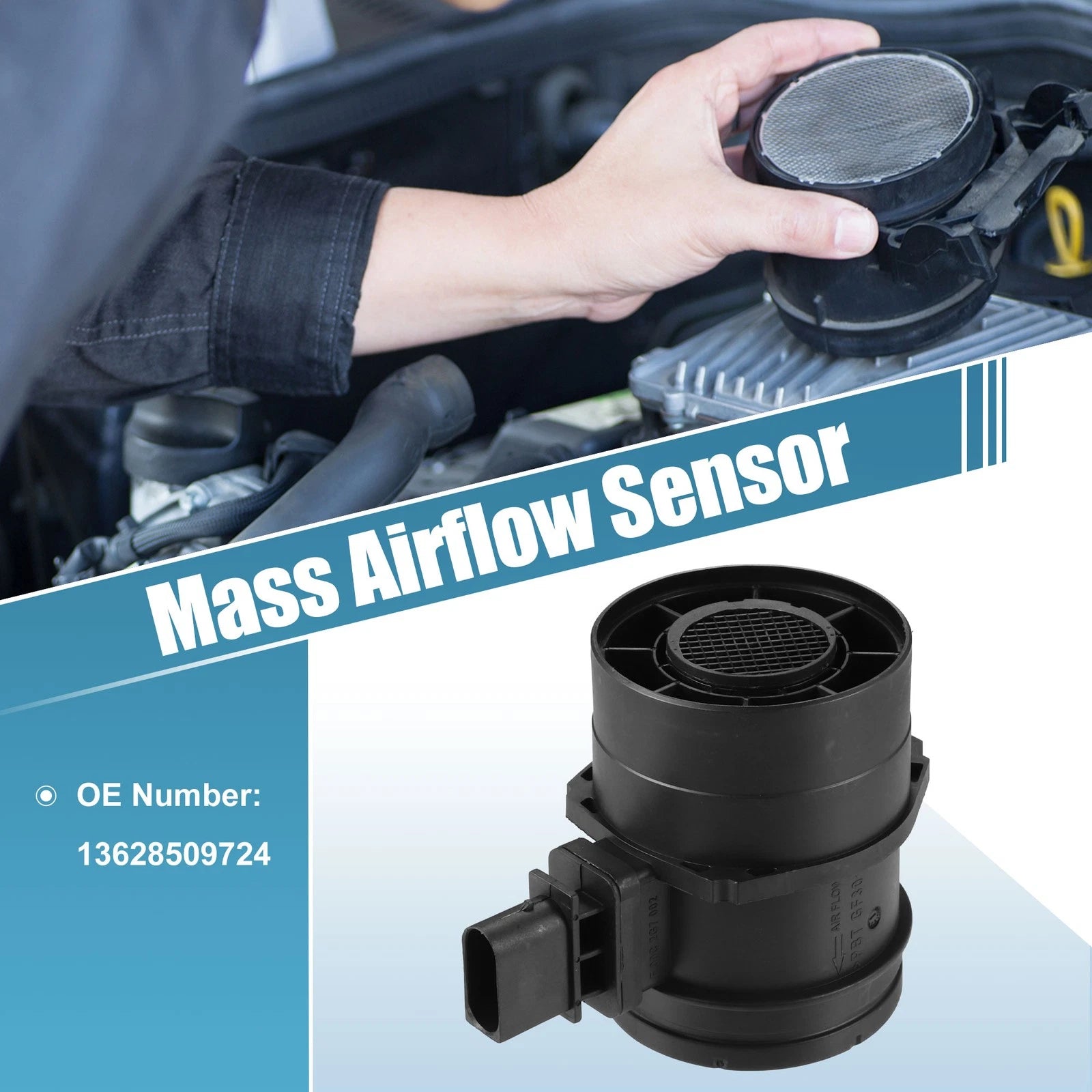 Mass Air Flow Sensor Replacement for BMW 1 Series 2007–2013