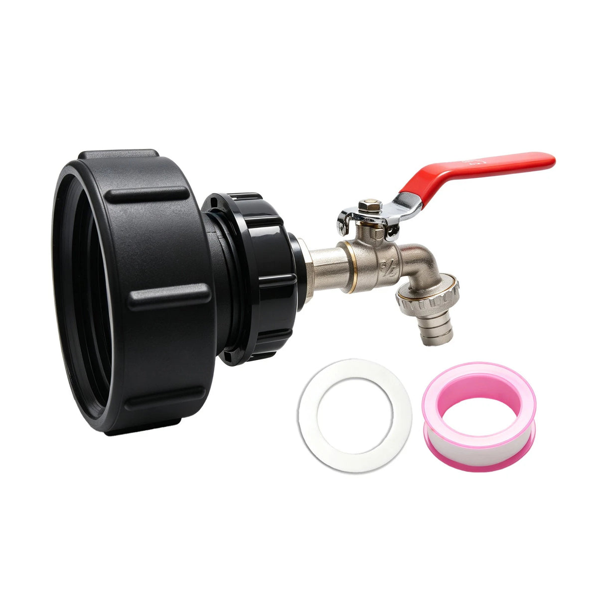 IBC Tank Adapter with 3/4" Tap for S100x8 S60x6