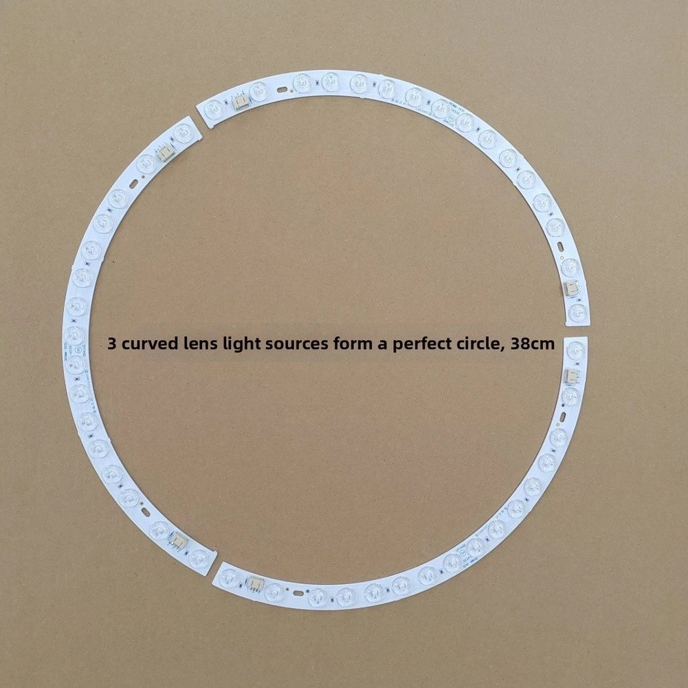 Curved LED Strip Light for Fan (38cm) - Energy Saving, Magnetic Attachment