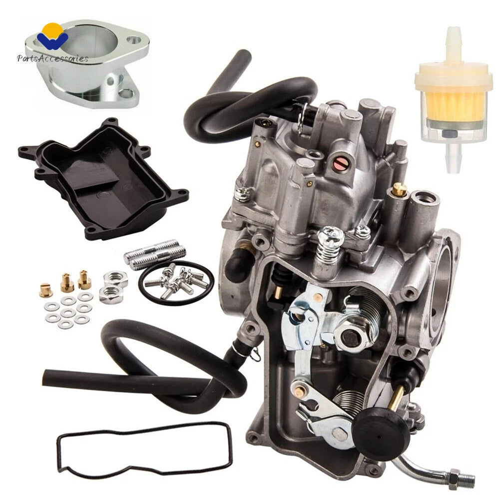 Carburetor & Intake Manifold Boot for Yamaha Warrior 350 YFM350X (1987–2004)