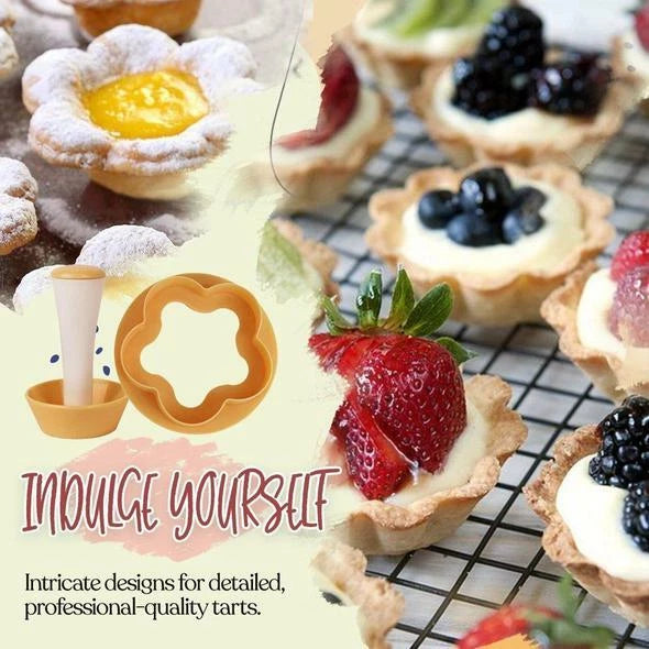 2X Pastry Dough Tamper Set for Baking Cookie DIY Kit