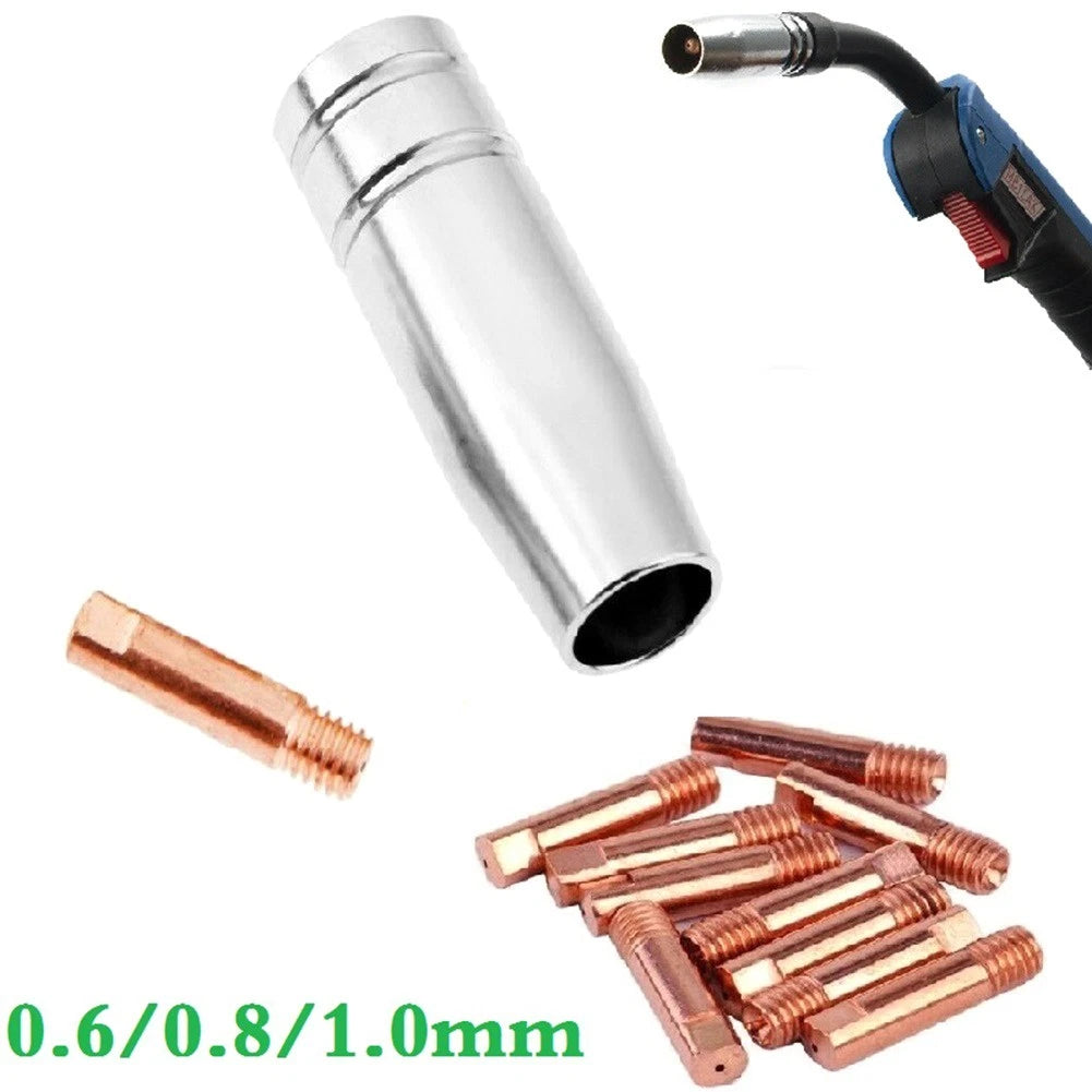 Metal MB15 MIG Consumables Kit for Multiple Size Options (06mm 08mm 10mm)
